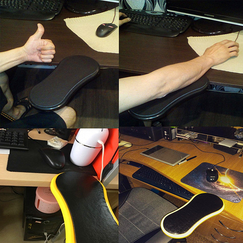 Ergonomic Mouse Wrist Pad with 180-Degree Rotation