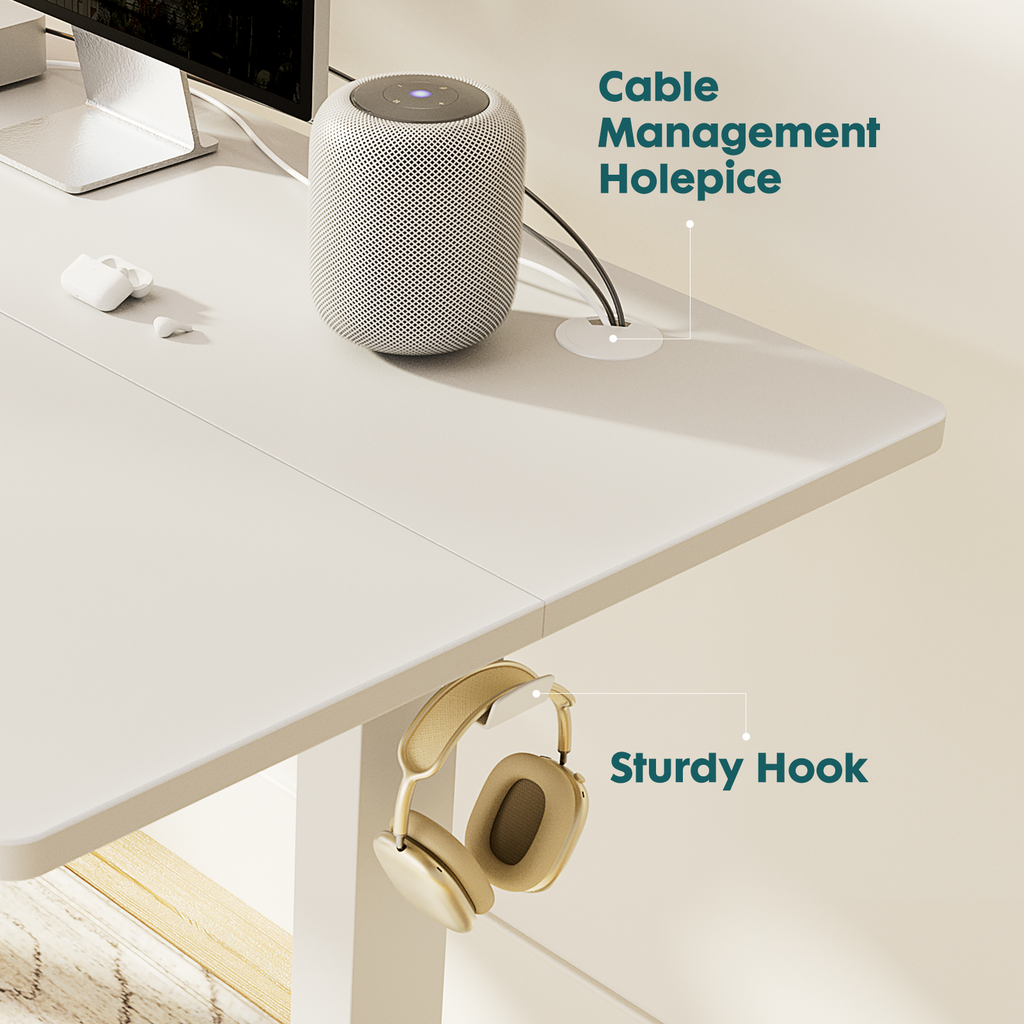 Ergonomiskt höjdjusterbart bord