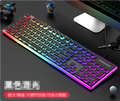 Clavier mécanique ergonomique avec rétroéclairage RVB