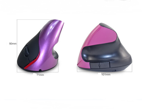 Ergonomic Wireless Vertical Mouse with Rechargeable Battery