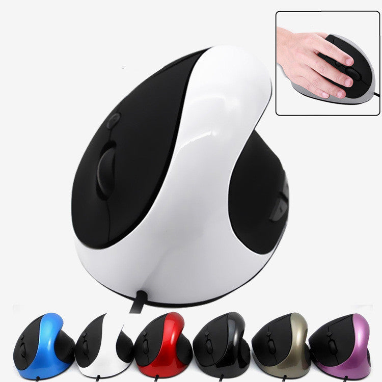Souris verticale filaire ergonomique pour usage bureautique
