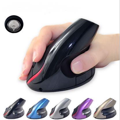 Ergonomic Wireless Vertical Mouse with Rechargeable Battery