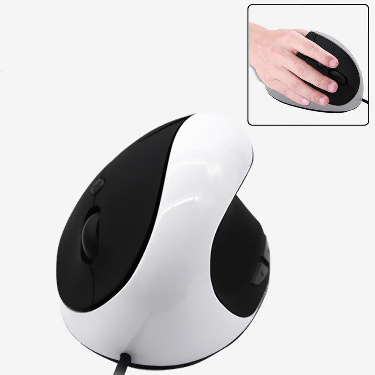 Ergonomic Vertical Wired Mouse for Office Use