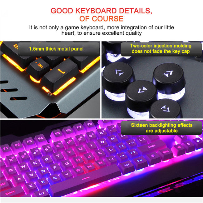 Clavier mécanique ergonomique avec rétroéclairage RVB