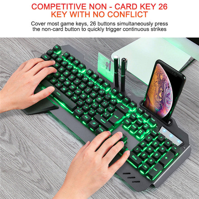 Clavier mécanique ergonomique avec rétroéclairage RVB